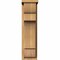 Ekena Millwork New Brighton Smooth Corbel w/Backplate, Western Red Cedar, 7 1/2"W x 12"D x 28"H COR08X12X28NEB01SWR - alternate 4